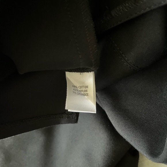 S.John Black Split Hem Slim High Rise Ankle Trousers - Picture 8 of 9